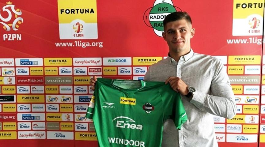 Karol Angielski w Radomiaku Radom. Pierwszoligowiec pozyskał piłkarza Wisły Płock