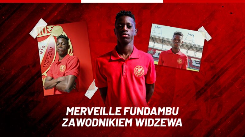 Merveille Fundambu podpisał kontrakt z Widzewem Łódź. Beniaminek ogłosił transfer