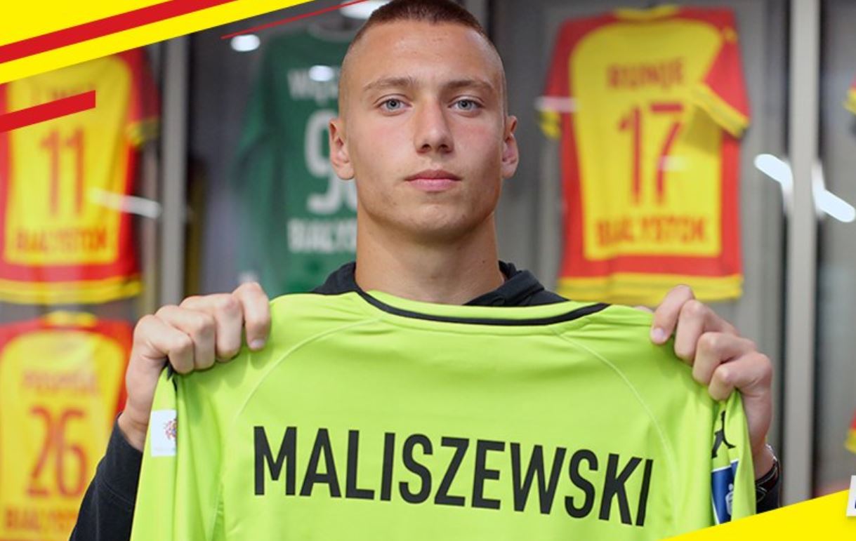 Zdolny bramkarz zostaje w Jagiellonii Białystok. Bartłomiej Maliszewski podpisał nowy kontrakt