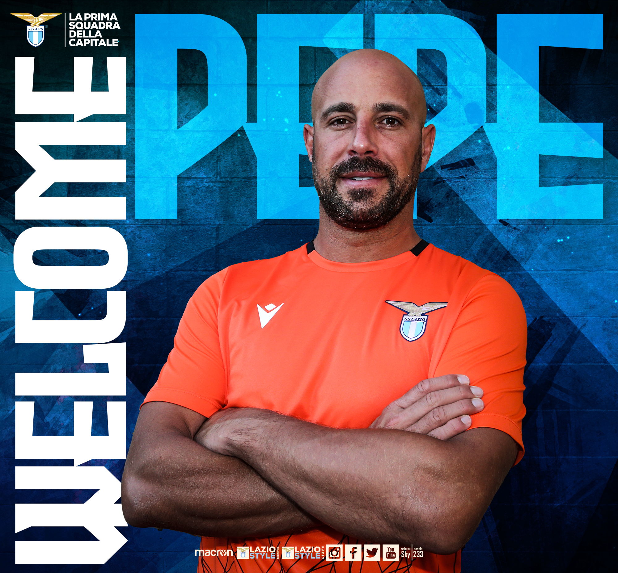 Pepe Reina piłkarzem Lazio. Hiszpan podpisał dwuletni kontrakt