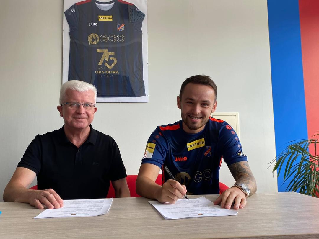 Dawid Kort ma nowy klub. Piłkarz związał się z Odrą Opole