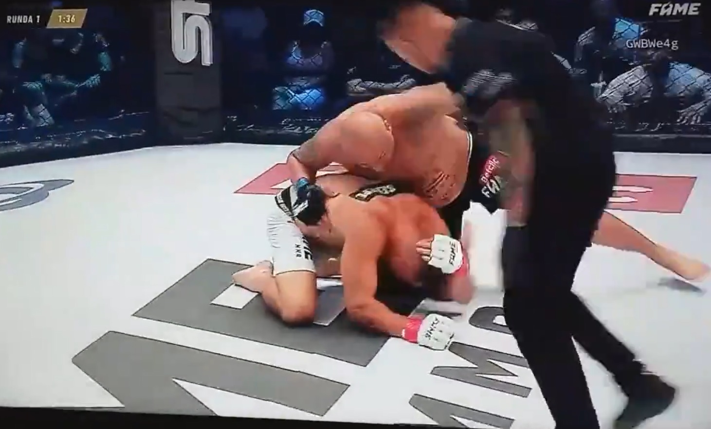 Najman znokautował rywala na gali FAME MMA. "To, co robi dla rynku cyrkowego, jest nie do podrobienia" [WIDEO]
