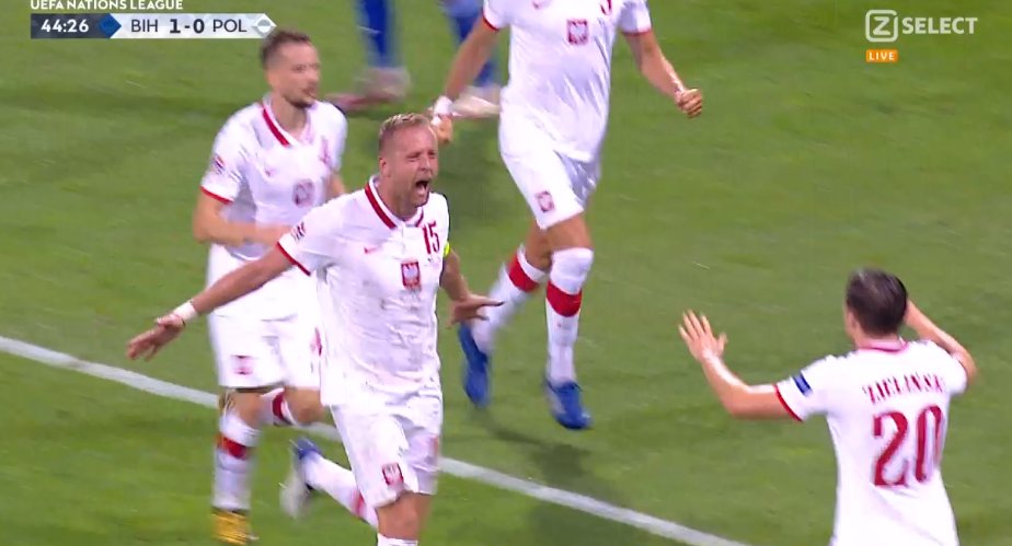 Wygrana Polaków w Lidze Narodów! Biało-Czerwoni odrobili straty w meczu z Bośnią i Hercegowiną [WIDEO]