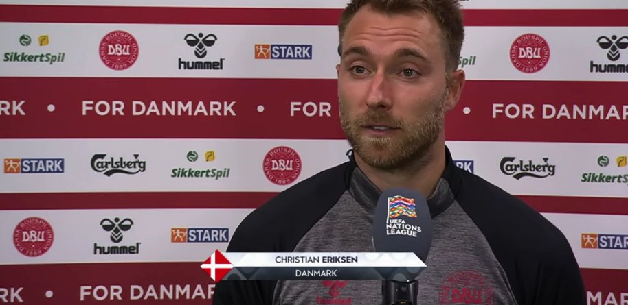 Christian Eriksen: Nie chcieliśmy rozpocząć rozgrywek od dwóch porażek. Jeden punkt nie jest zły