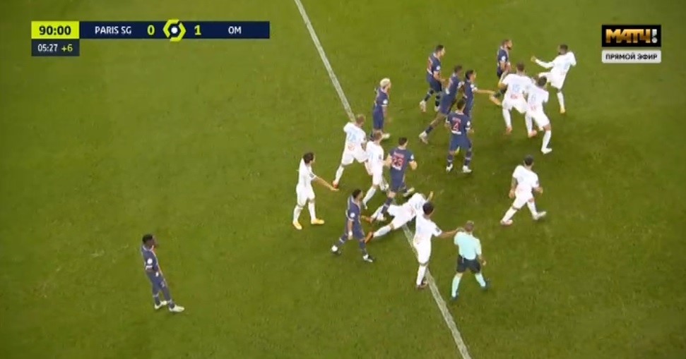 Ogromne nerwy i wielkie emocje w hicie Ligue 1. Pięć czerwonych kartek, kolejna porażka PSG! [WIDEO]