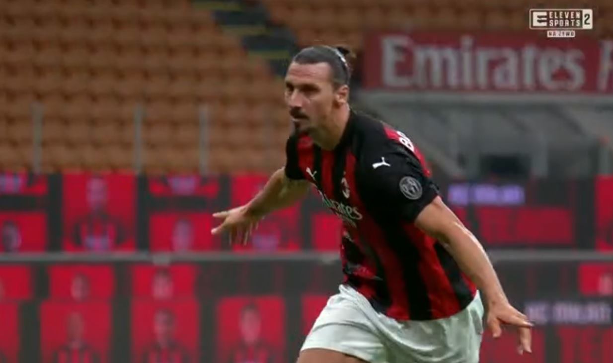 Łukasz Skorupski nie zatrzymał Zlatana Ibrahimovicia. Dwie bramki Szweda dały Milanowi zwycięstwo [WIDEO]