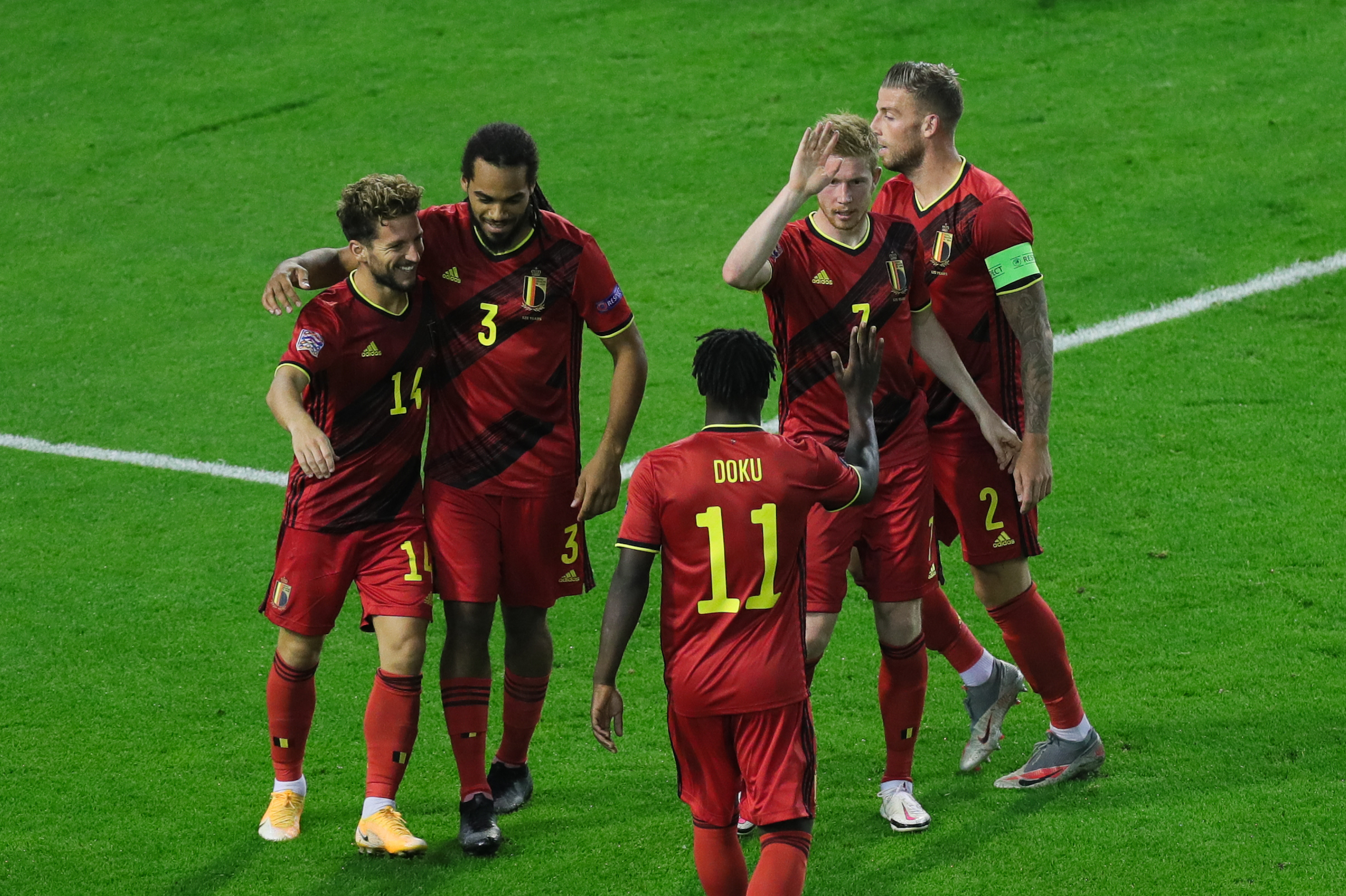 Belgia lepsza od Anglii. Dania nadal w grze o awans do Final Four Ligi Narodów [WIDEO]