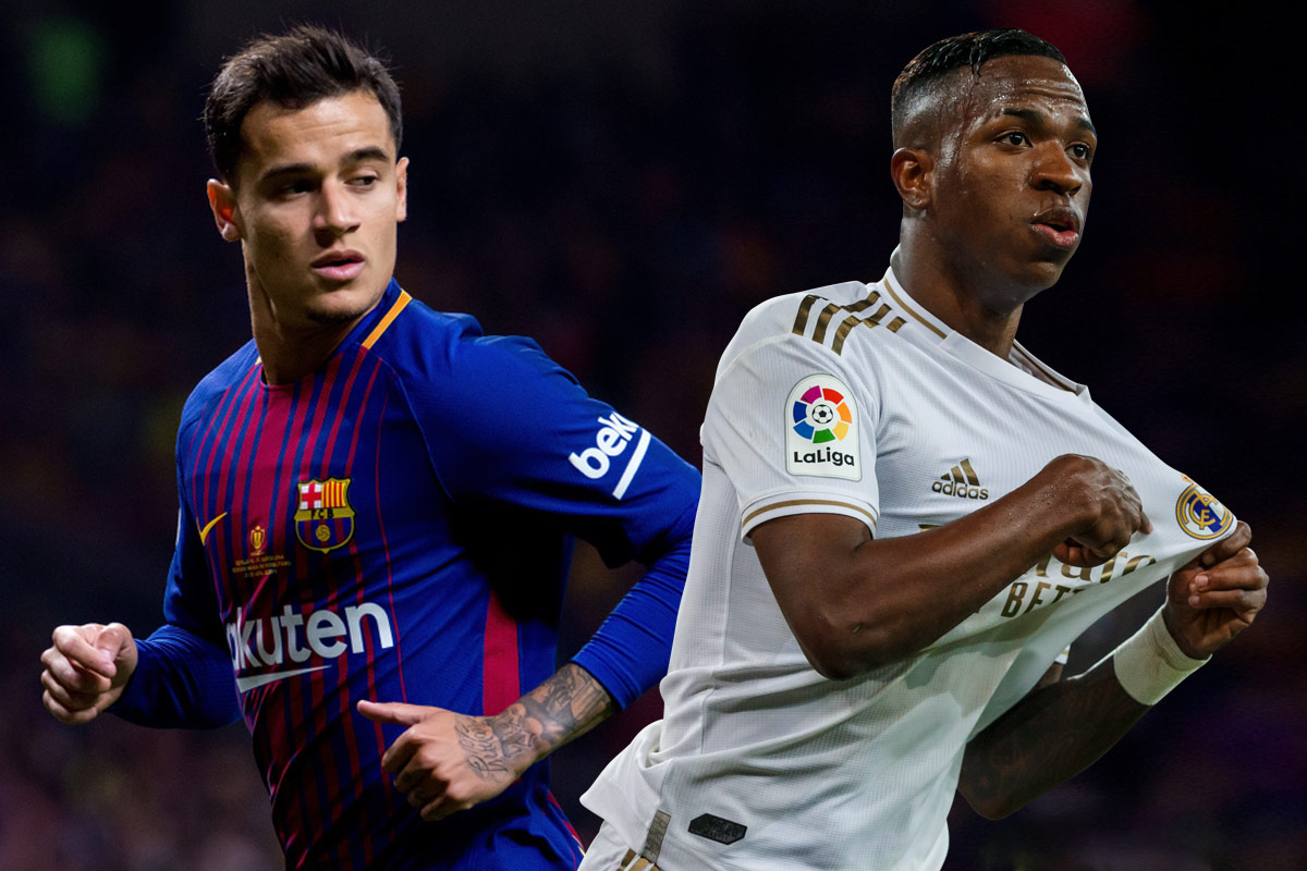 Renesans brazylijskich gwiazd. Odrodzeni Coutinho i Vinicius Jr. motorami napędowymi Barcelony i Realu