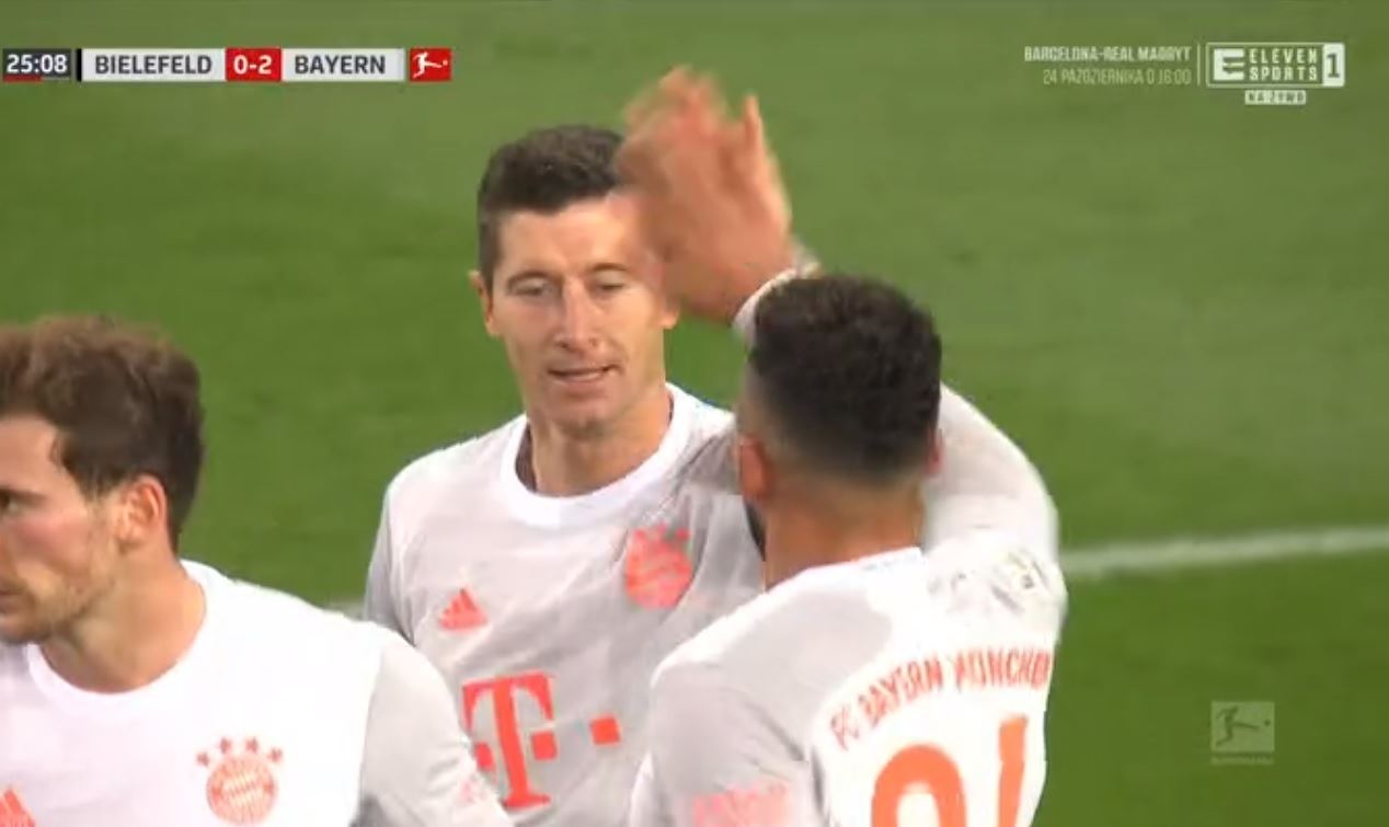 Robert Lewandowski z dubletem w Bundeslidze! Polak nie dał szans bramkarzowi Arminii Bielefeld [WIDEO]