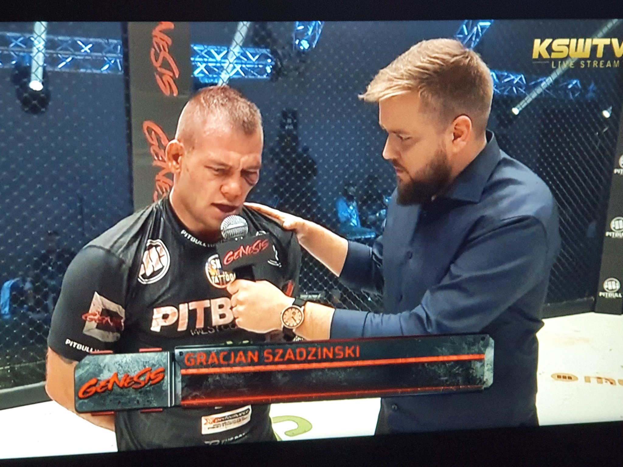 Gracjan Szadziński rozbił Jana Siroky'ego. Efektowny nokaut podczas gali Genesis [WIDEO]