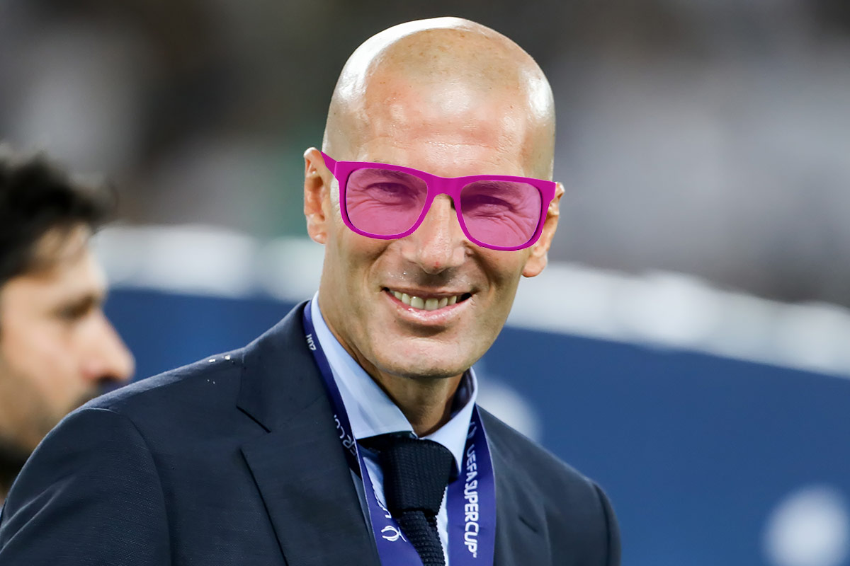 Skąd to zadowolenie, panie Zidane? Clasico nie przykryje problemów, różowe okulary nie wystarczą