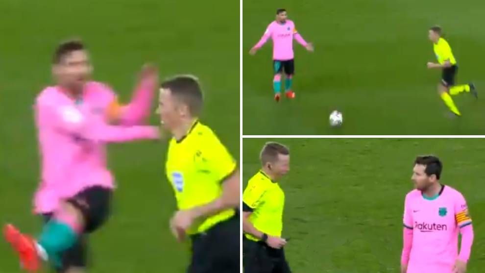 Leo Messi powinien zostać wyrzucony z boiska? "To zasługuje na bezpośrednią czerwoną kartkę" [WIDEO]