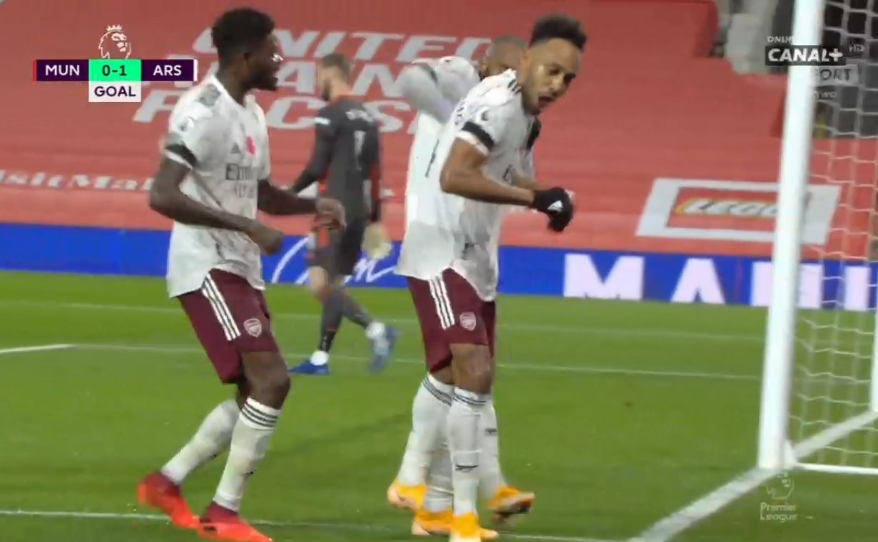 Arsenal zwyciężył na Old Trafford! Pierre-Emerick Aubameyang zapewnił "Kanonierom" wygraną [WIDEO]