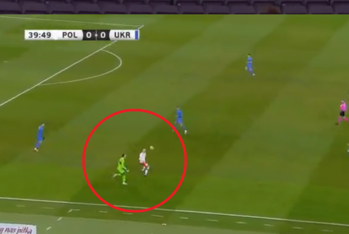 Absurdalny gol dla reprezentacji Polski. Bramkarz Ukrainy się skompromitował [WIDEO]