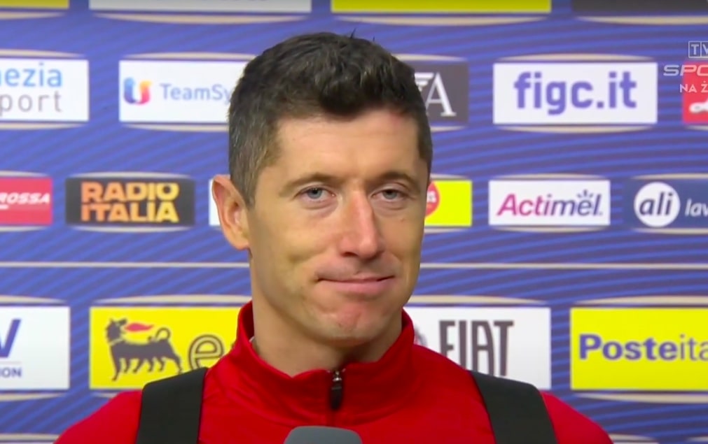 Co chciał przekazać Robert Lewandowski? "Myślę, że był zaskoczony i nie miał pomysłu na odpowiedź"