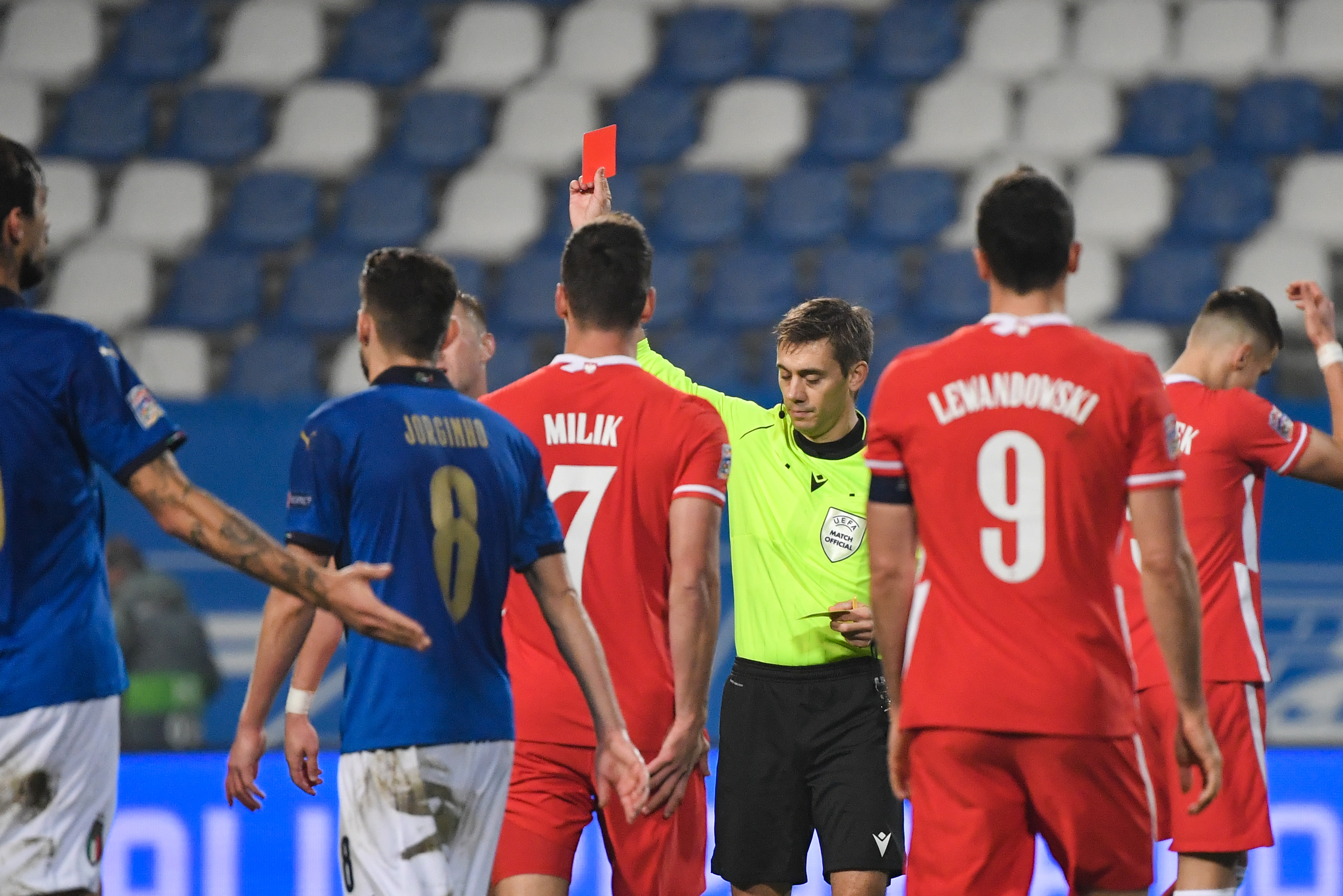 Włoskie media podsumowały grę polskiej reprezentacji. "Nie wystawili nosa z domu"