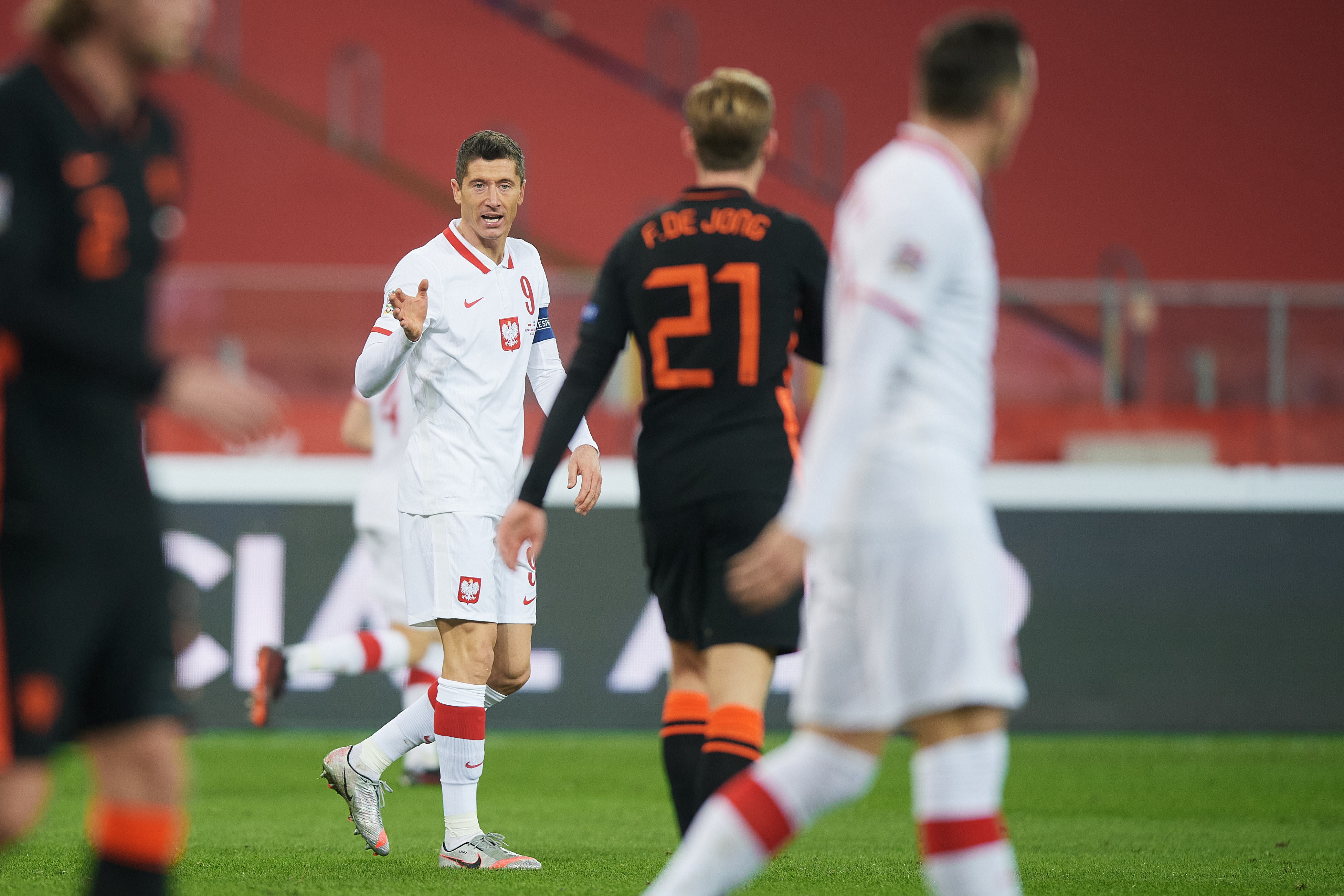 Robert Lewandowski wyjaśnił, dlaczego został zmieniony. Odniósł się też do "spięcia" z Jerzym Brzęczkiem