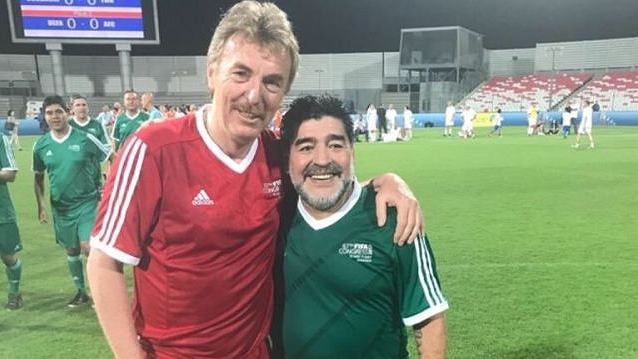 Zbigniew Boniek o Diego Maradonie: "Legenda za życia. Pamiętam szczególnie jedno nasze spotkanie"