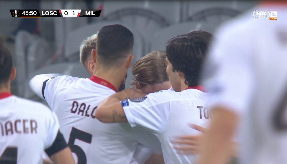 AC Milan bez Zlatana i bez wygranej. "Rossoneri" zremisowali z Lille w Lidze Europy [WIDEO]