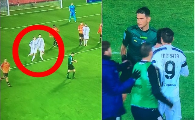 Dlaczego Alvaro Morata zobaczył czerwoną kartkę? Media ujawniły, co powiedział sędziemu