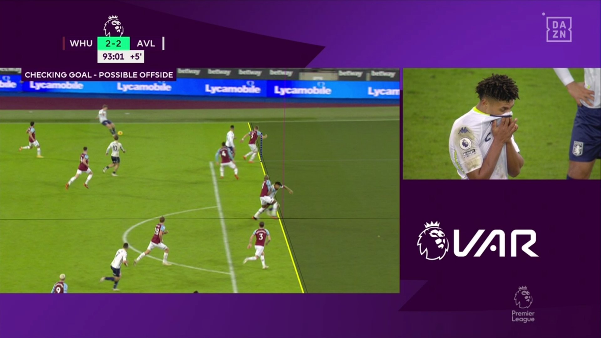 VAR uratował zwycięstwo West Hamu. Kolejny centymetrowy spalony w Premier League [WIDEO]
