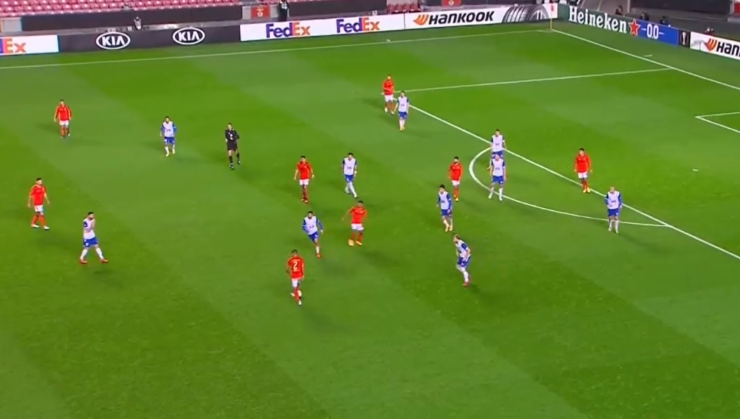 Lech Poznań całkowicie rozbity w Lidze Europy. Bolesna lekcja futbolu w Lizbonie [WIDEO]