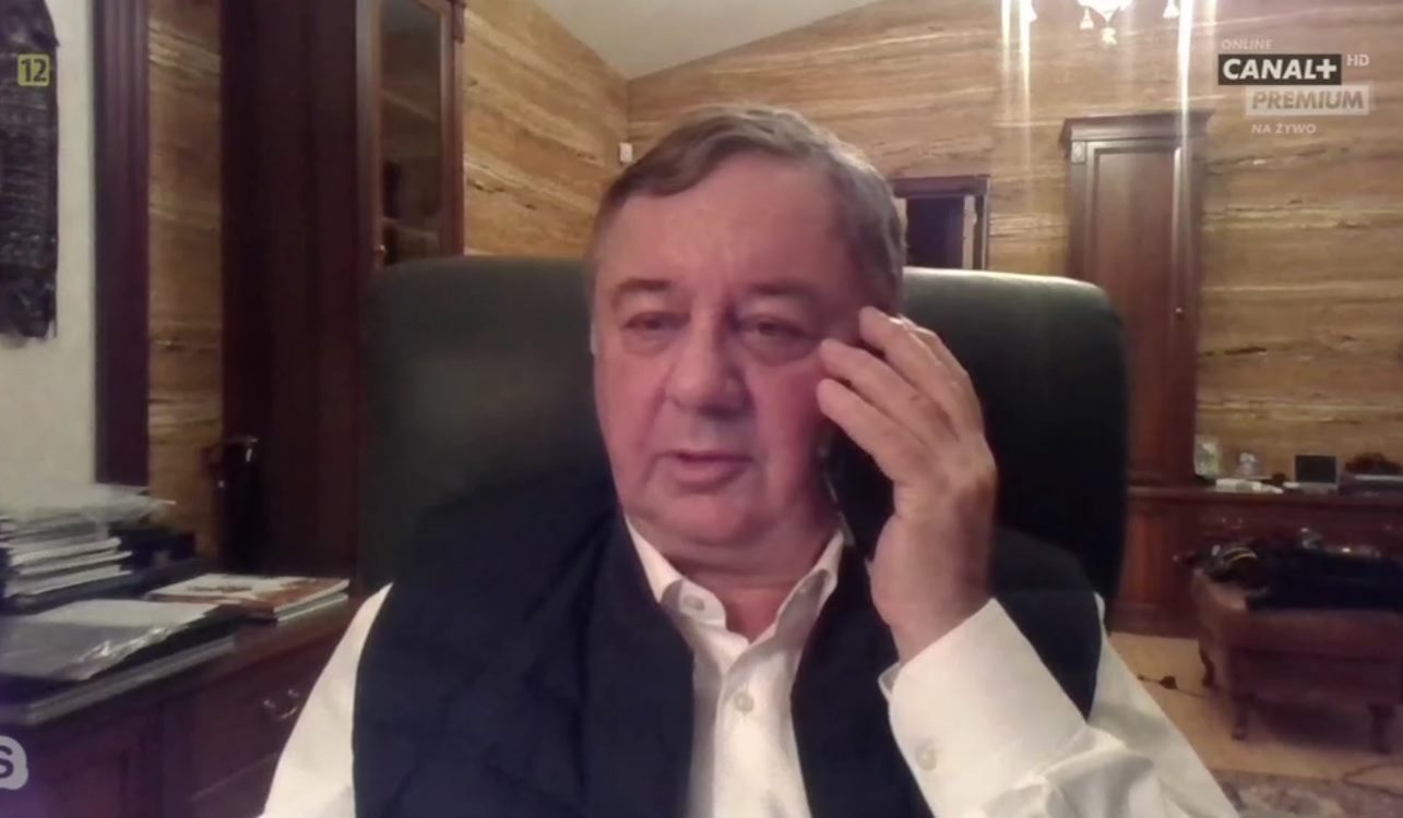 Janusz Filipiak skompromitował się w "Lidze+ Extra". Michał Probierz korygował go w trakcie programu [WIDEO]