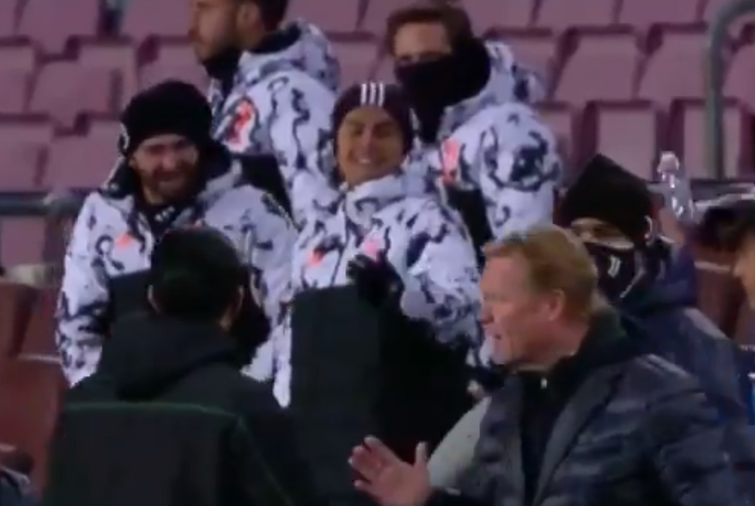 Piłkarze Juventusu wyśmiali Ronalda Koemana. Holender ich upominał [WIDEO]