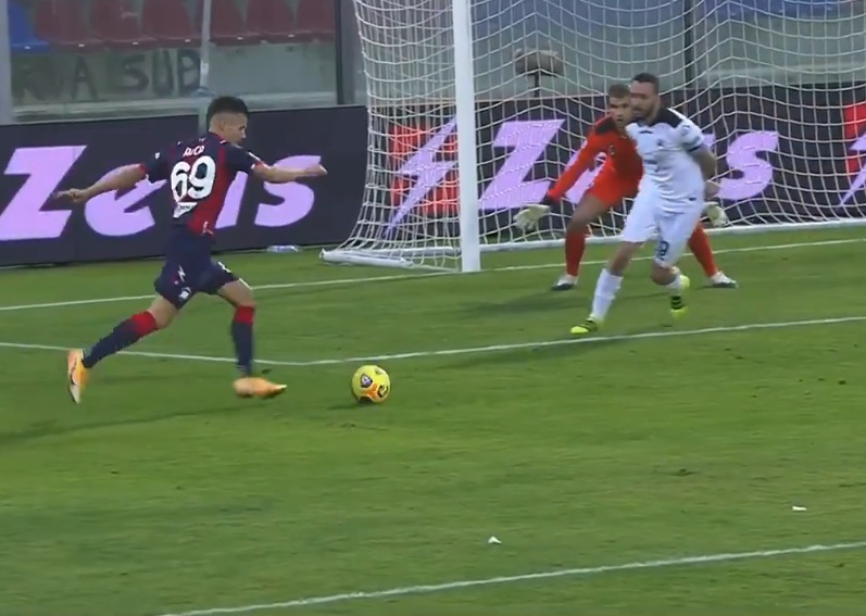 Arkadiusz Reca jak napastnik! Świetny zwód i gol polskiego obrońcy w Serie A [WIDEO]