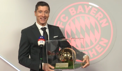 Robert Lewandowski z kolejnym wyróżnieniem. Nagroda "Golden Player" trafiła w ręce snajpera Bayernu Monachium