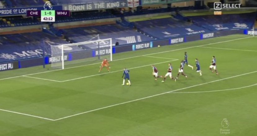 Chelsea wygrała z West Hamem. Timo Werner znów zmarnował doskonałą okazję [WIDEO]