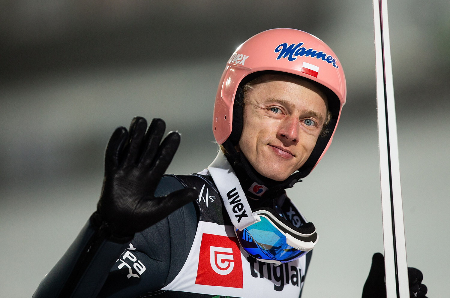Dawid Kubacki najlepszy z Polaków na treningach w Planicy. Słabe wyniki Piotra Żyły i Kamila Stocha