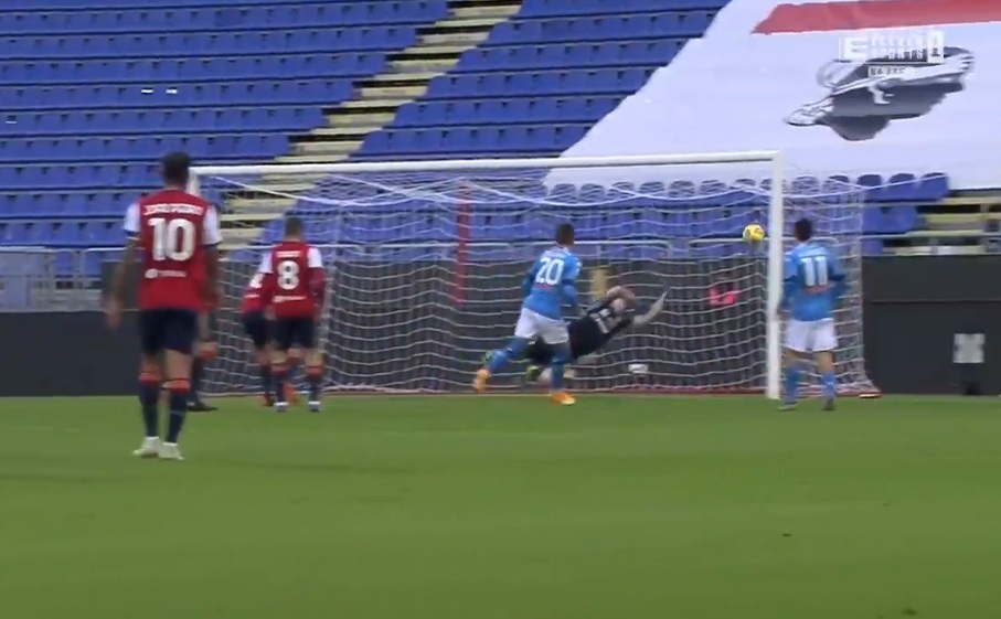Dublet Piotra Zielińskiego! Show polskiego pomocnika na boisku w meczu Napoli [WIDEO]