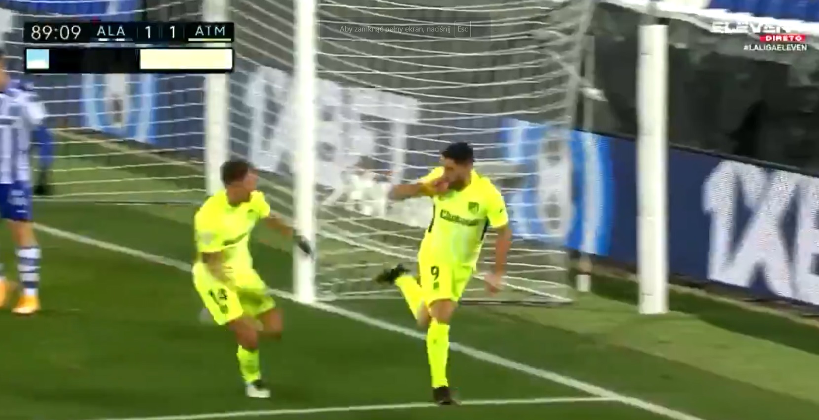 Luis Suarez raził nieskutecznością, ale i tak został bohaterem. Atletico wraca na fotel lidera La Liga [WIDEO]