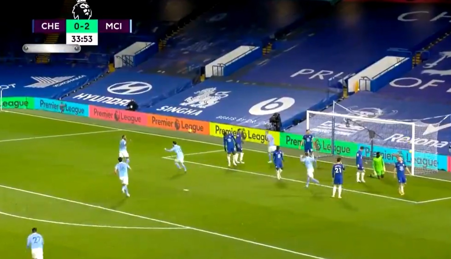 Manchester City rozbił Chelsea w hicie Premier League. "The Blues" bezradni na własnym boisku [WIDEO]