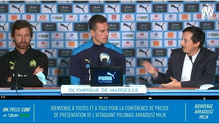 Arkadiusz Milik oficjalnie zaprezentowany w Olympique Marsylia. "To jedyne, czego mi brakuje"