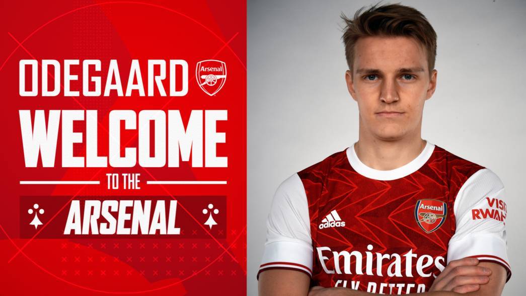 Arsenal potwierdził wypożyczenie Martina Odegaarda. "Gra w Premier League to spełnienie moich marzeń"