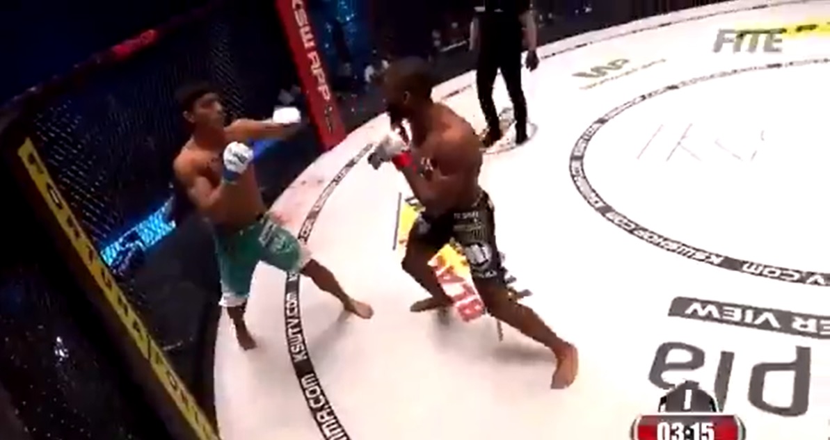 Sensacja w walce o pas KSW! Niespodziewany nokaut powalił mistrza [WIDEO]