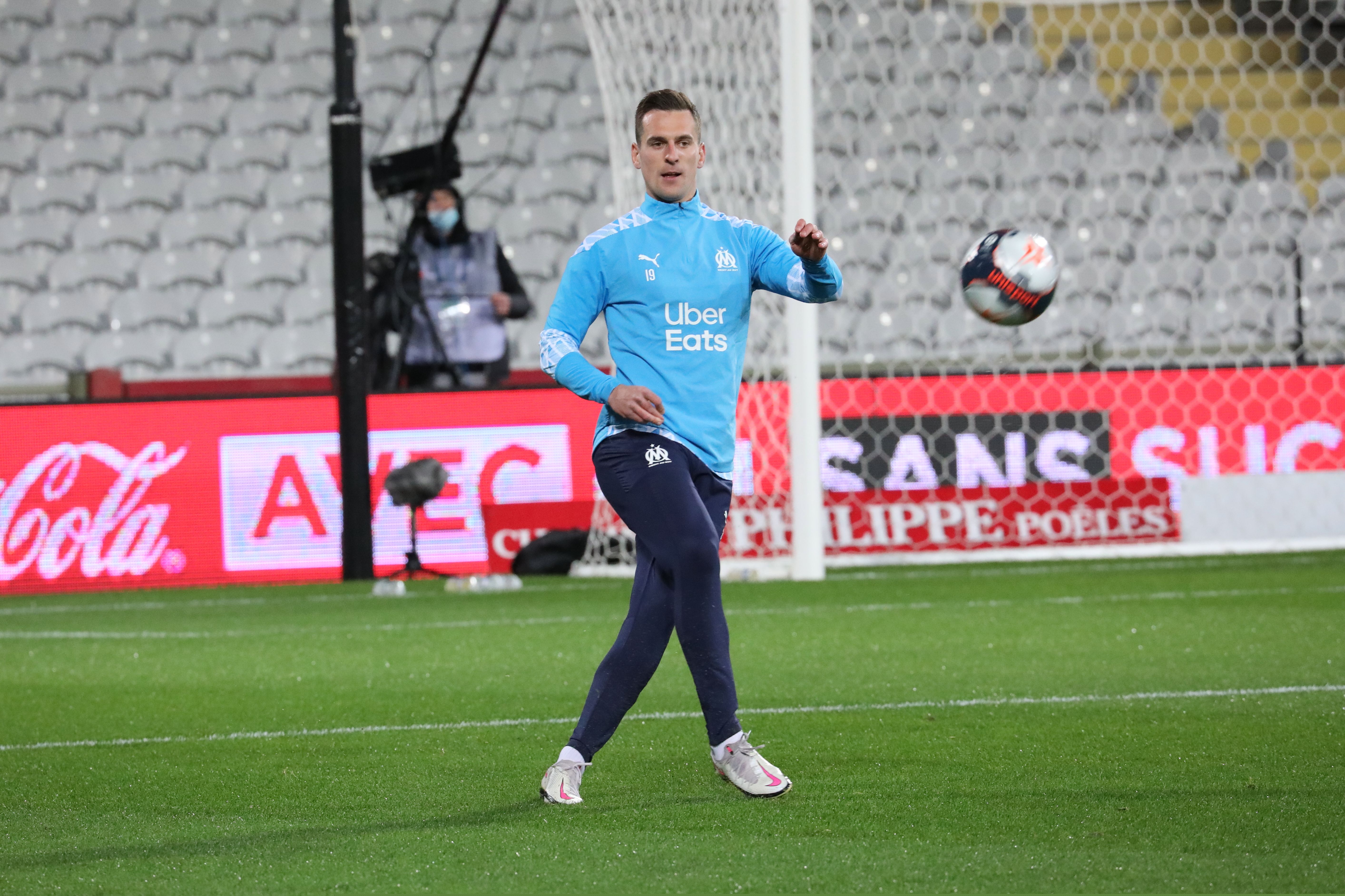 Składy na mecz Olympique Marsylia - Olympique Lyon. Arkadiusz Milik wraca do gry!