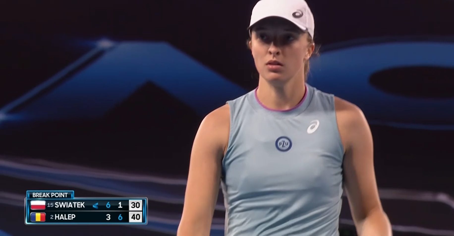 Porażka Igi Świątek w Australian Open! Świetny pierwszy set, a potem bolesna lekcja [WIDEO]