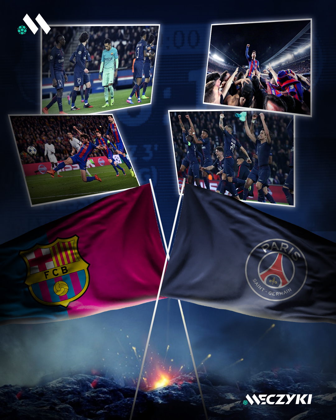 Barcelona - PSG Barcelona - PSG