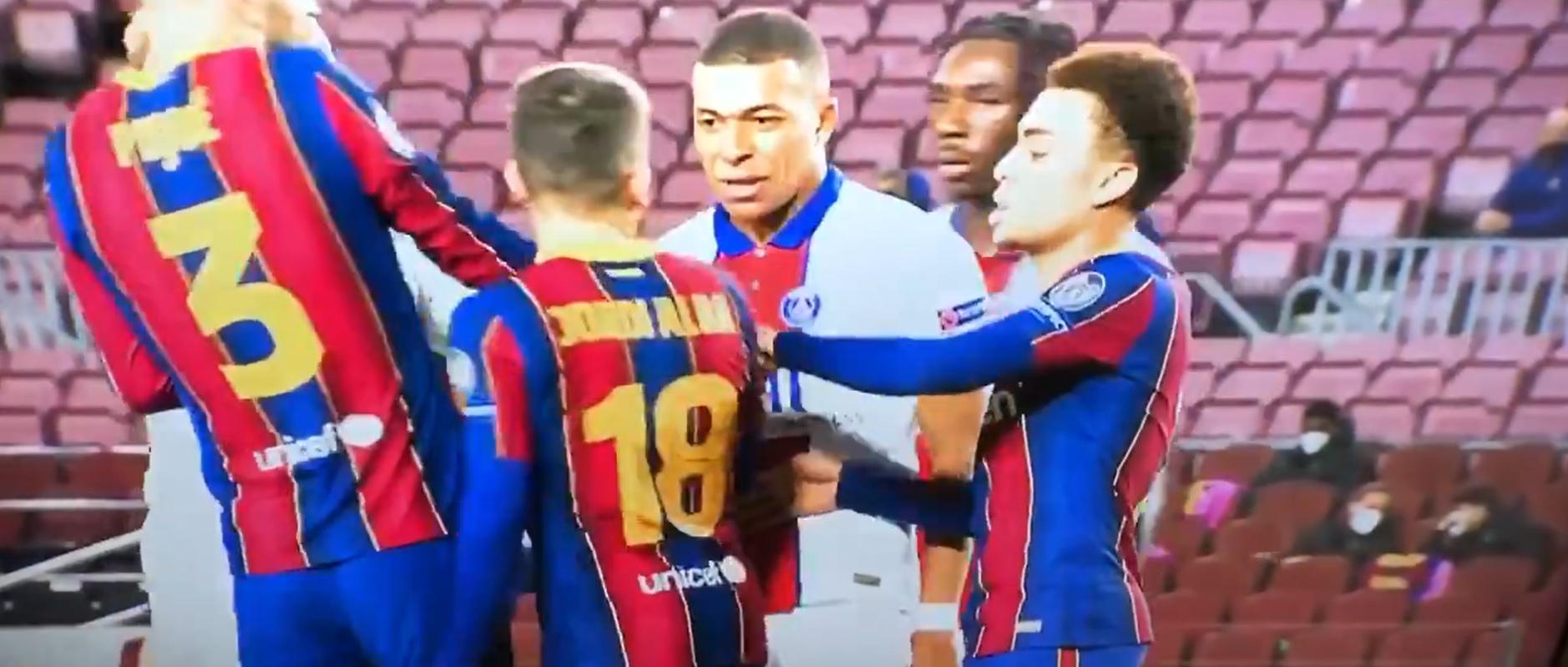 Ostre spięcie Kyliana Mbappe z Jordim Albą. "Zabiję cię na ulicy" [WIDEO]