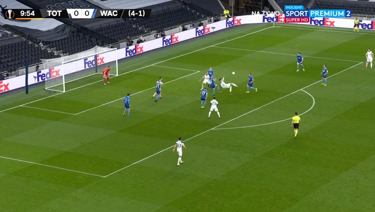 Dele Alli z pięknym golem przewrotką i dwiema asystami. Tottenham dopełnił formalności w Lidze Europy [WIDEO]