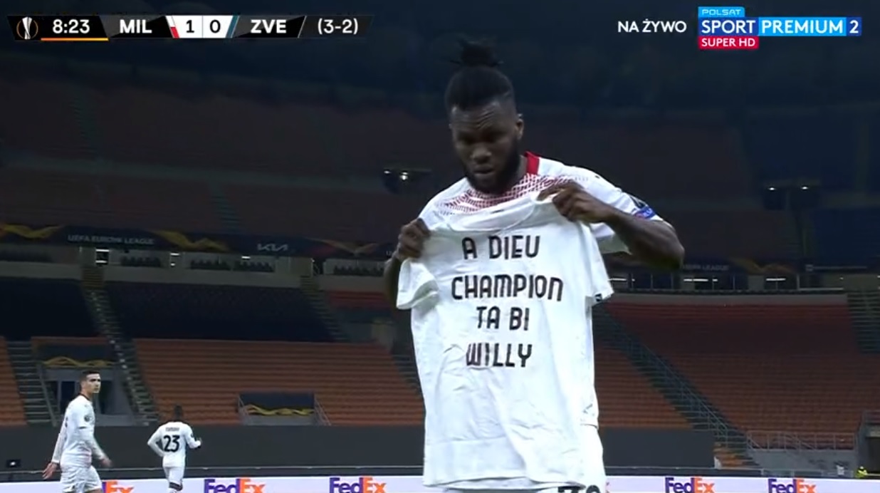 AC Milan niemiłosiernie się męczył, ale wywalczył awans w Lidze Europy. Włosi mogą mówić o szczęściu [WIDEO]