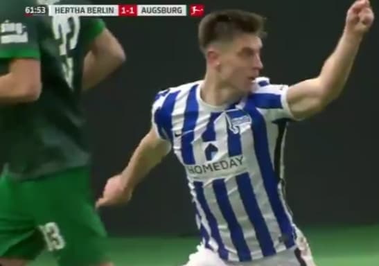 Gol Krzysztofa Piątka! Polak pokonał Rafała Gikiewicza. Ważne zwycięstwo Herthy [WIDEO]