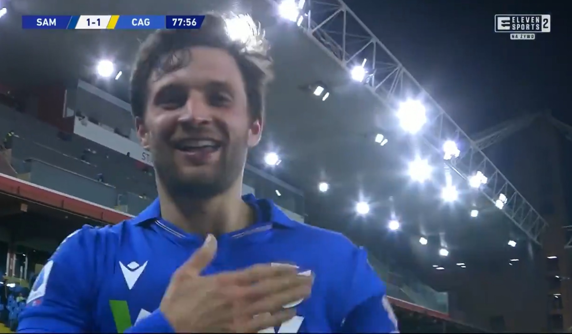 Bartosz Bereszyński z debiutanckim golem w Serie A! Polak huknął z pierwszej piłki pod poprzeczkę [WIDEO]