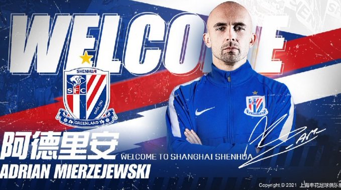 Adrian Mierzejewski potwierdził transfer! Polak ma kolejny klub w lidze chińskiej
