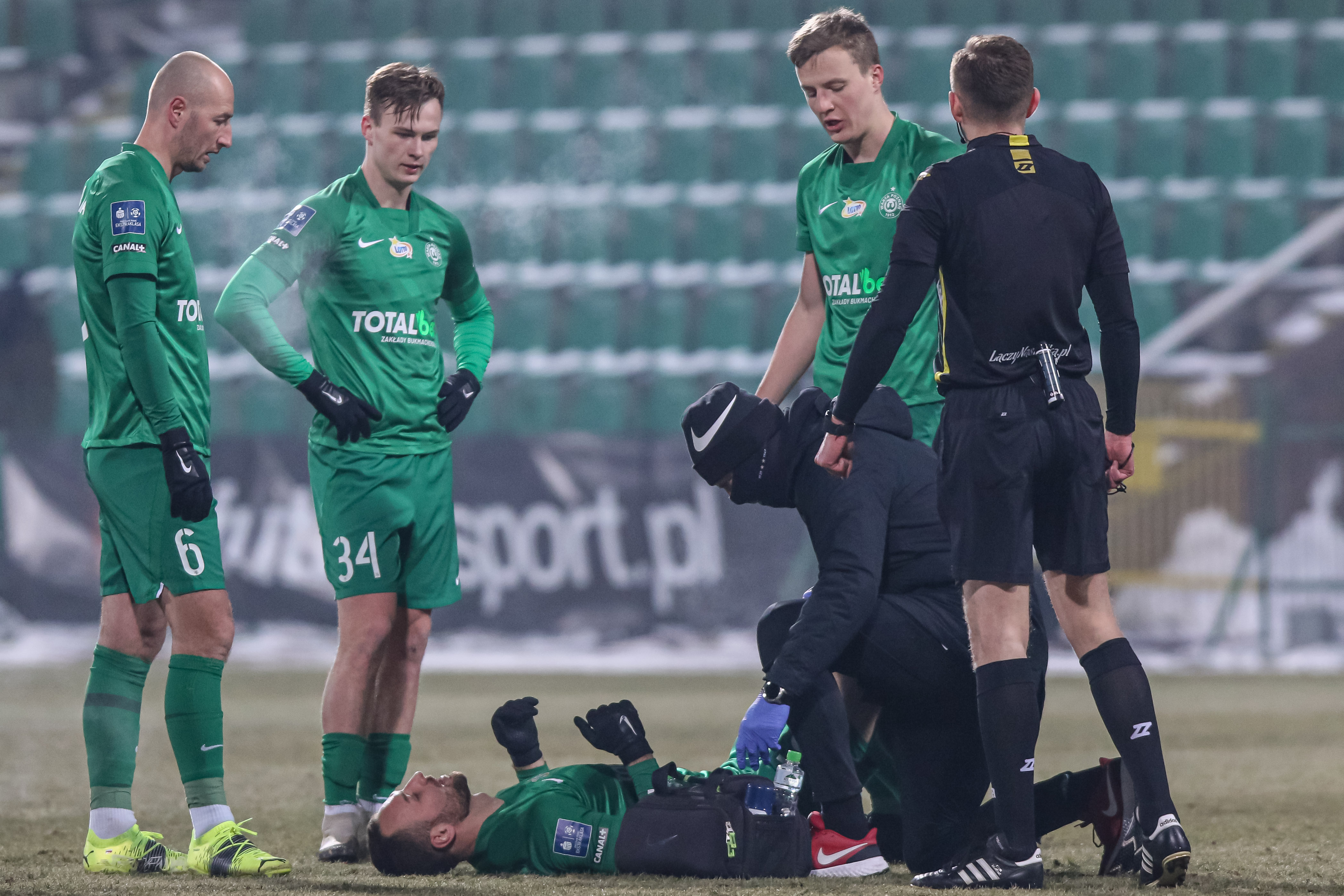 Kapitan Warty Poznań przeszedł operację. W tym sezonie już nie zagra