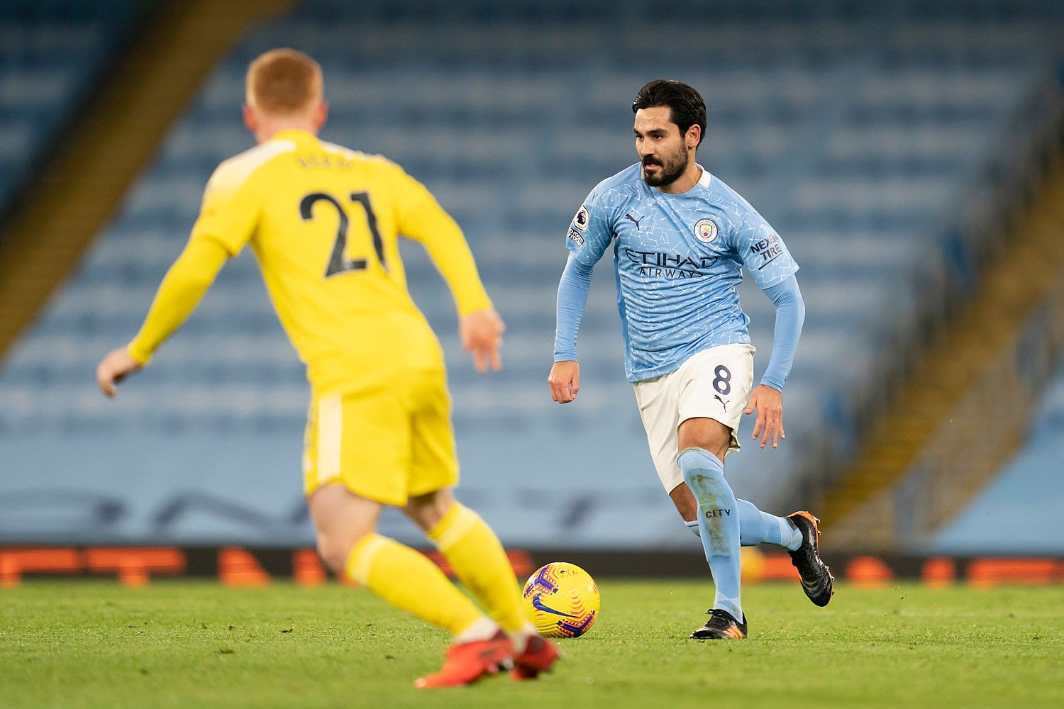 Pep Guardiola chwali zawodnika Manchesteru City. "Jeden z najmądrzejszych piłkarzy, jakich widziałem"