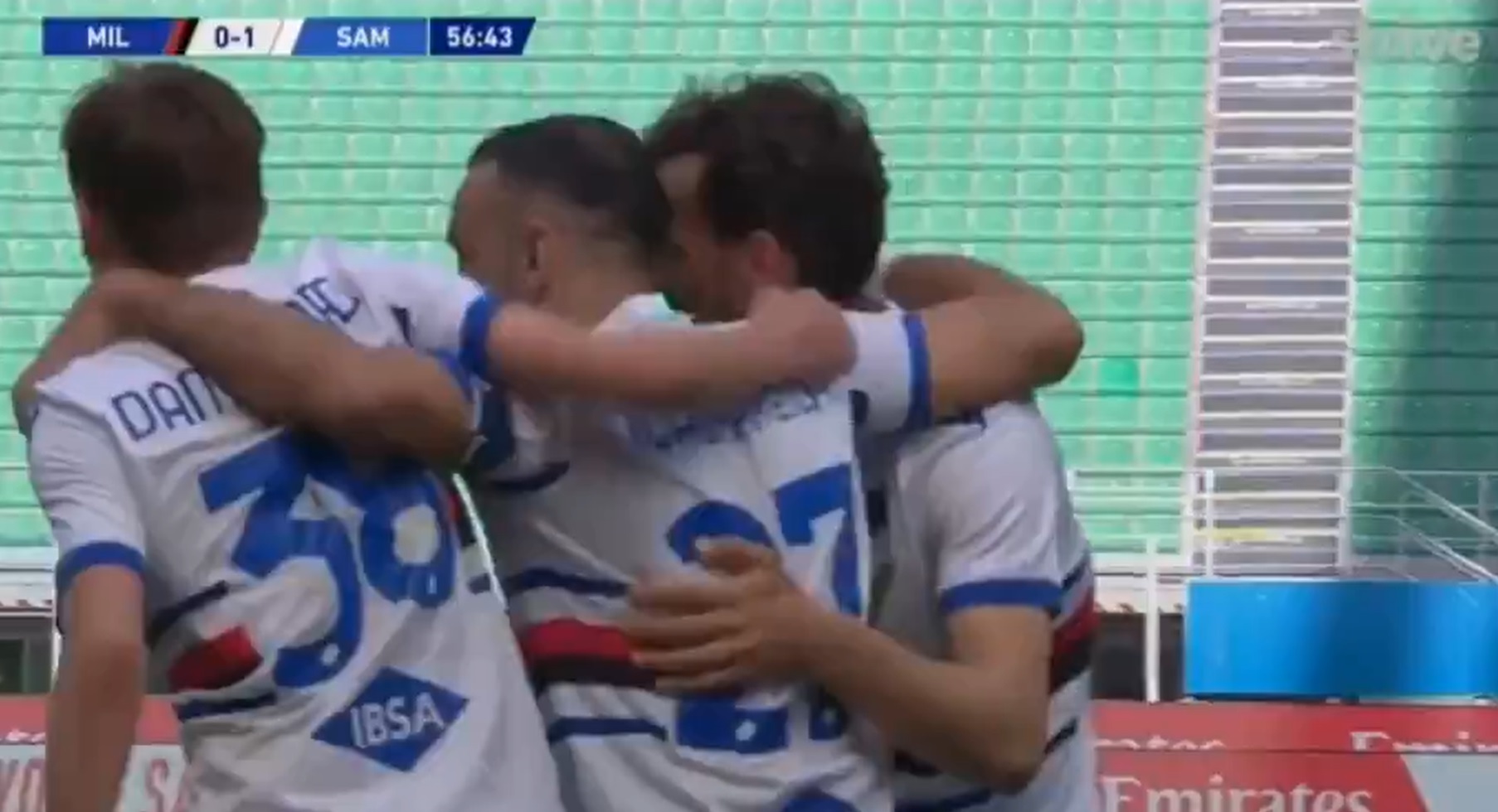 Theo Hernandez podarował punkt Sampdorii. Fatalny błąd piłkarza AC Milan i tylko remis "Rossonerich" [WIDEO]